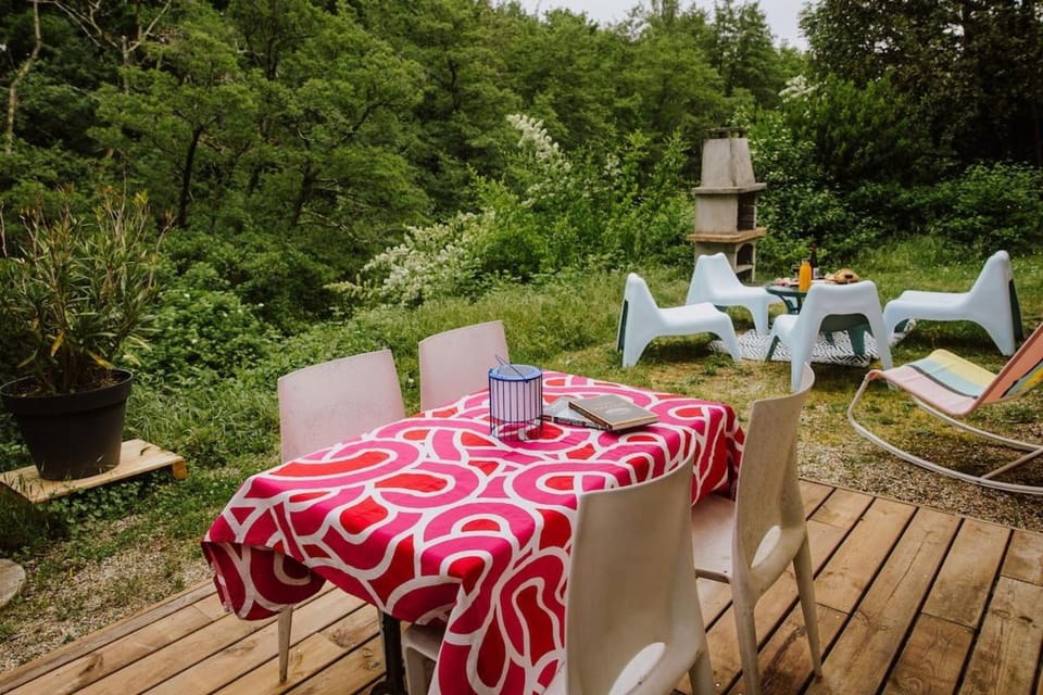 Appartement rétro nature avec jardin 15 min Toulouse centre Apartment in Occitanie