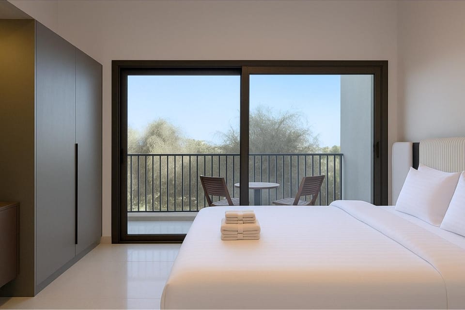 Bed, Balcony/Terrace