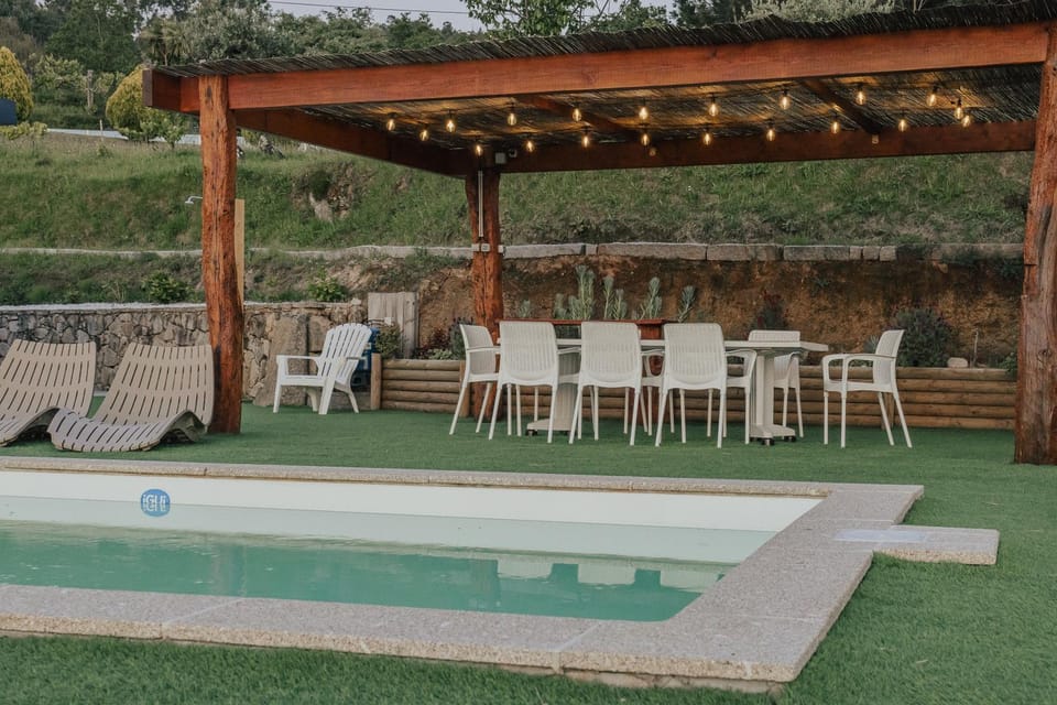 Natural landscape, Pool view, Swimming pool, Swimming pool, sunbed