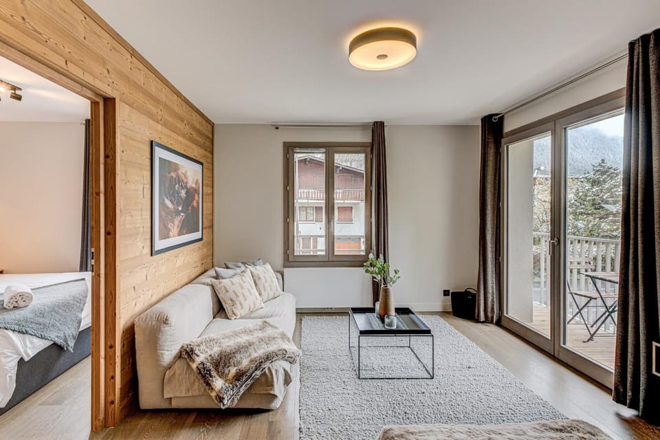 White Pearl Mountains Modern 2-bedroom apartment with great location Apartment in Chamonix