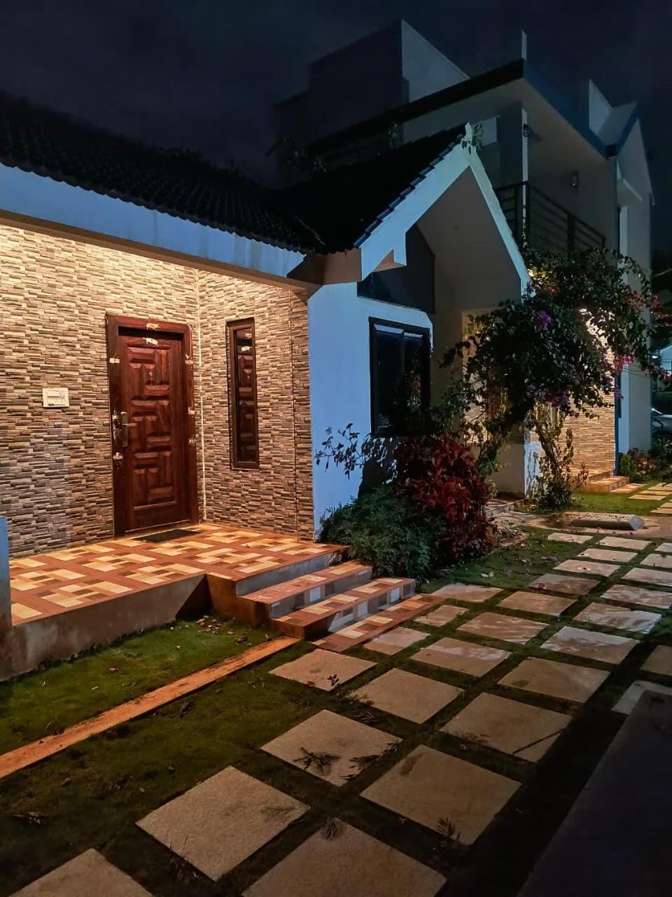 Night, Garden view