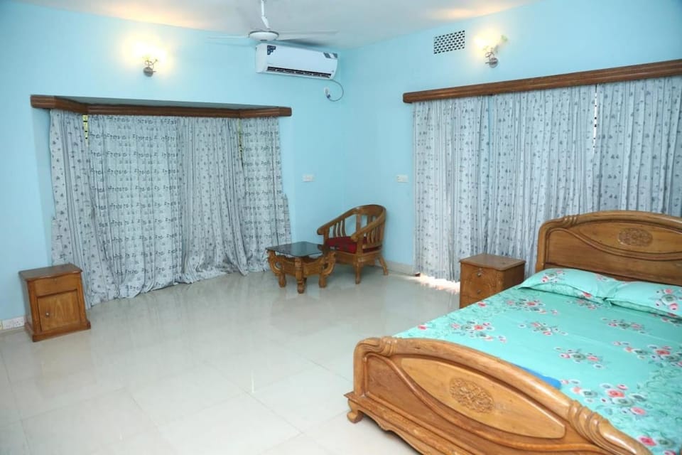 Bedroom, air conditioner