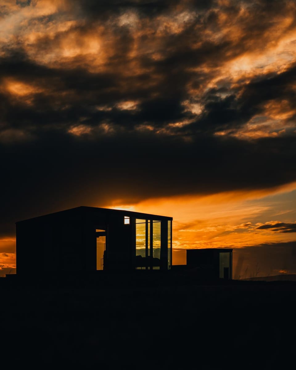 Natural landscape, Sunset