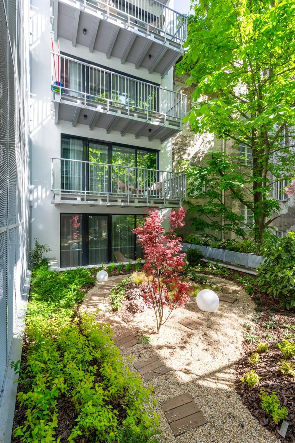 Property building, Garden, Garden, Garden view
