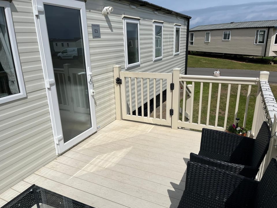Seaside Caravan in Eyemouth House in Scotland