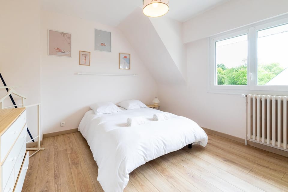 Maison familiale - Spacieuse - Wifi - Parking Apartment in Brittany