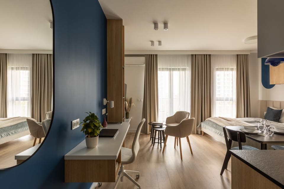 Living room, Dining area