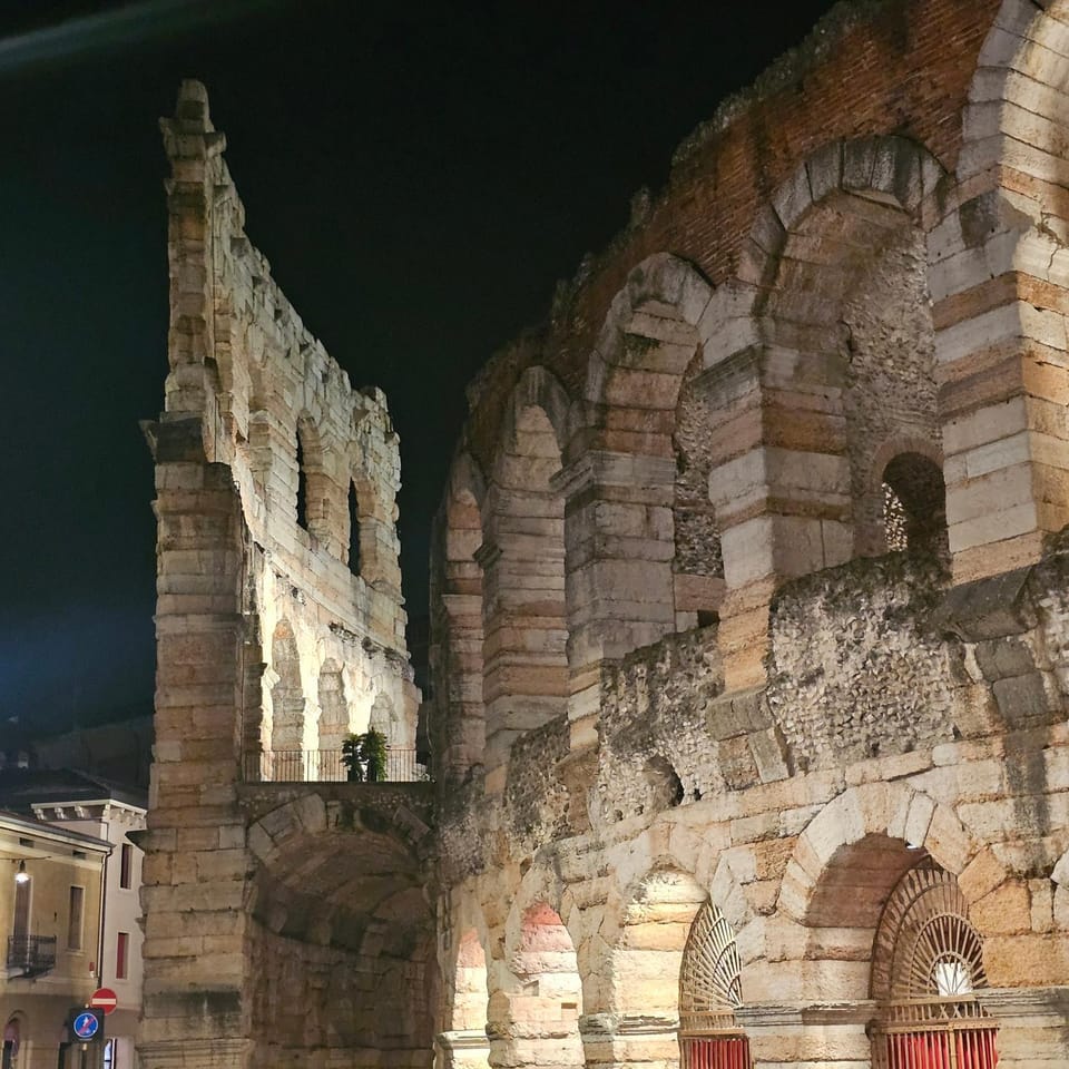 Nearby landmark, Night