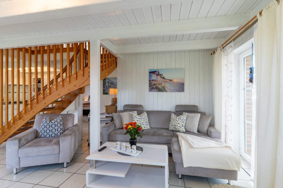 Ferienhaus Ostseecharme mit Sauna u Garten House in Heiligenhafen