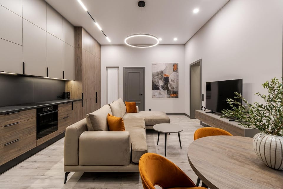 TV and multimedia, Kitchen or kitchenette, Living room, Seating area, pet friendly