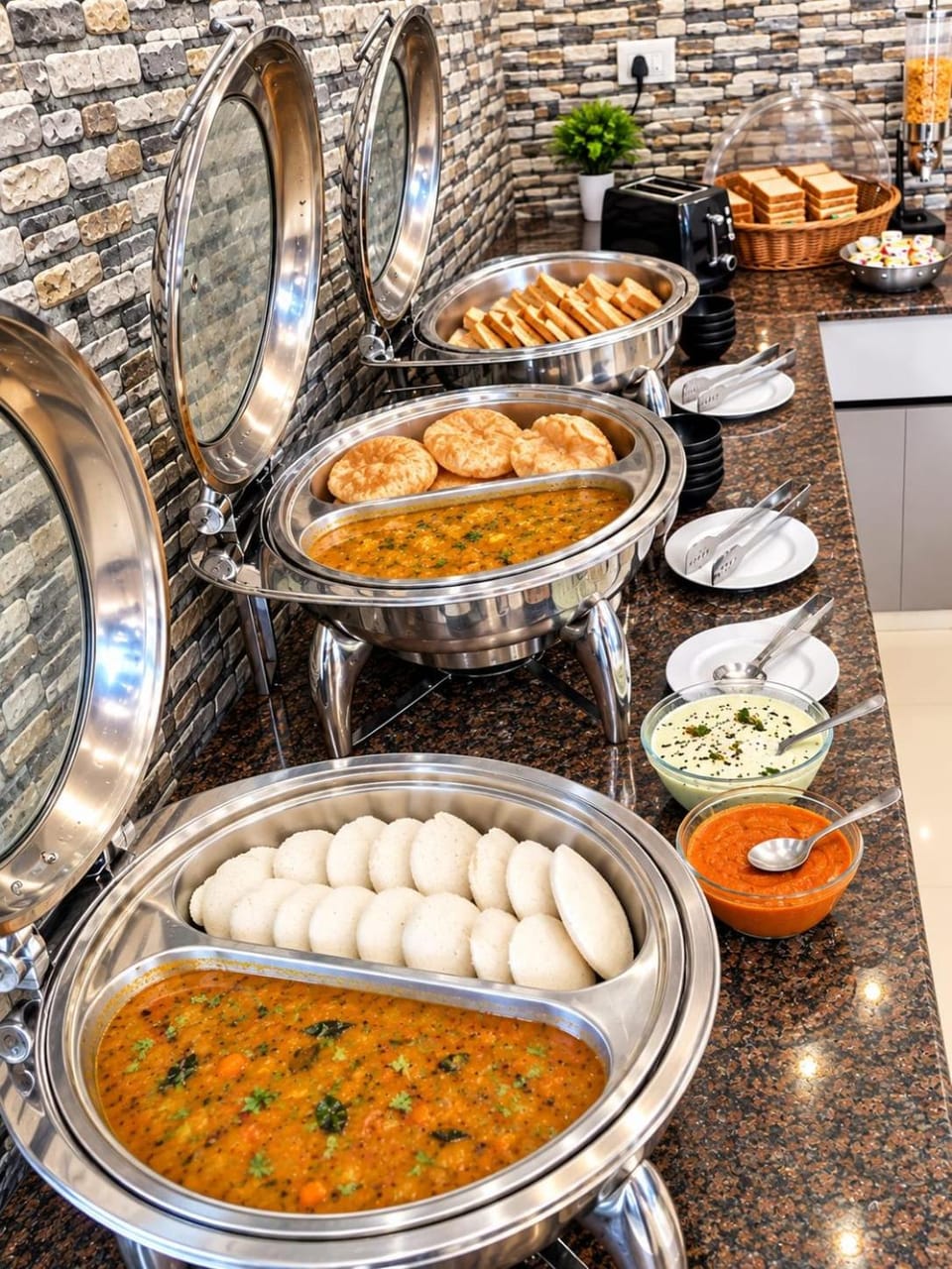 Breakfast, Buffet breakfast