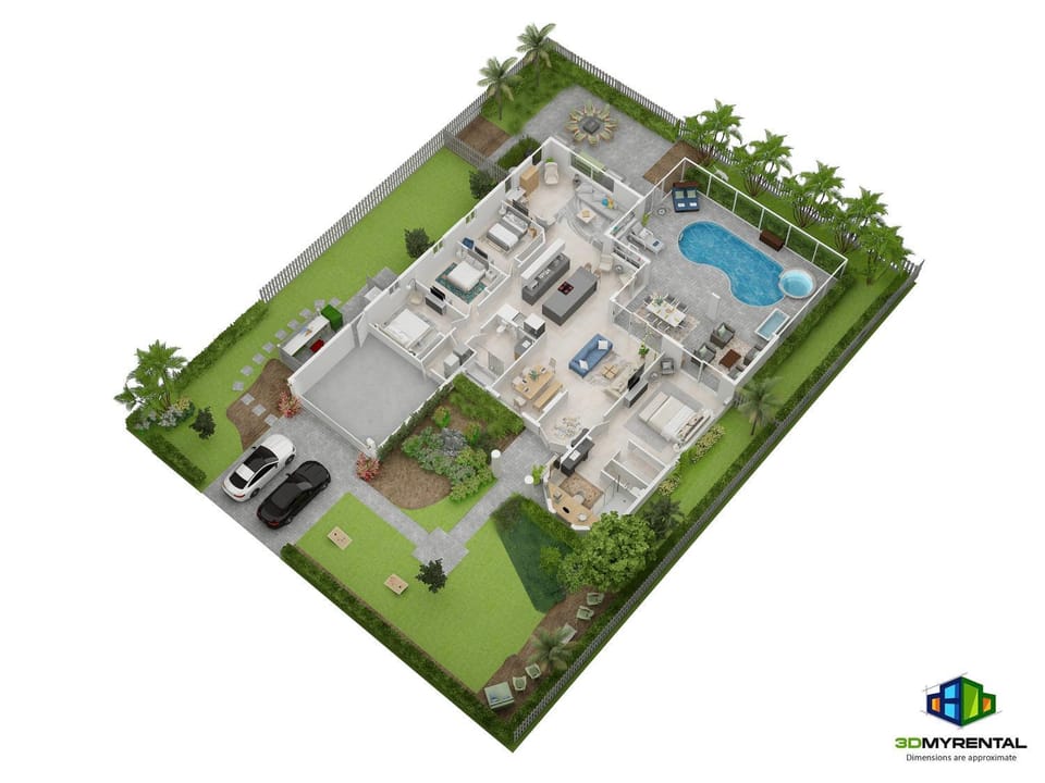 Seaclusion - Luxury, Heated Pool Spa, Near Beach, 2 Dogs House in Naples Park