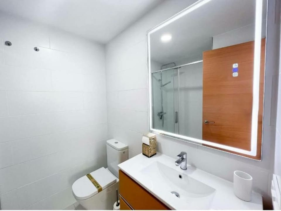 Apartment with private Terrace, Kingsize Bed, Highspeed-Wifi & AC Apartment in Malaga