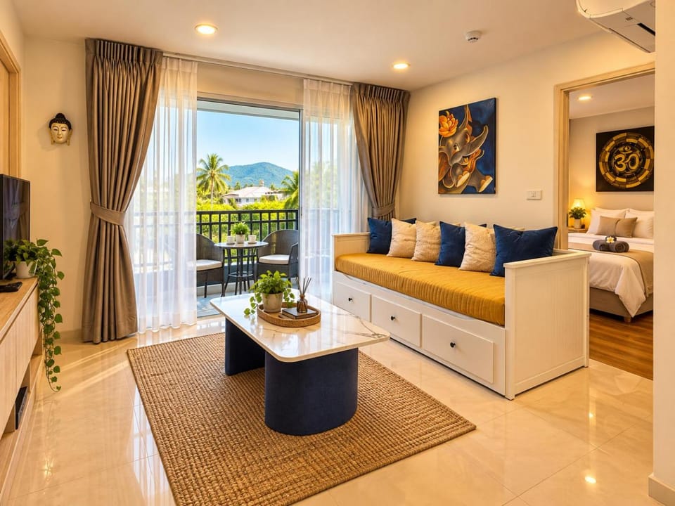 Modern 1-Bedroom Apartment with Terrace near Lamai Beach Apartment in Ko Samui