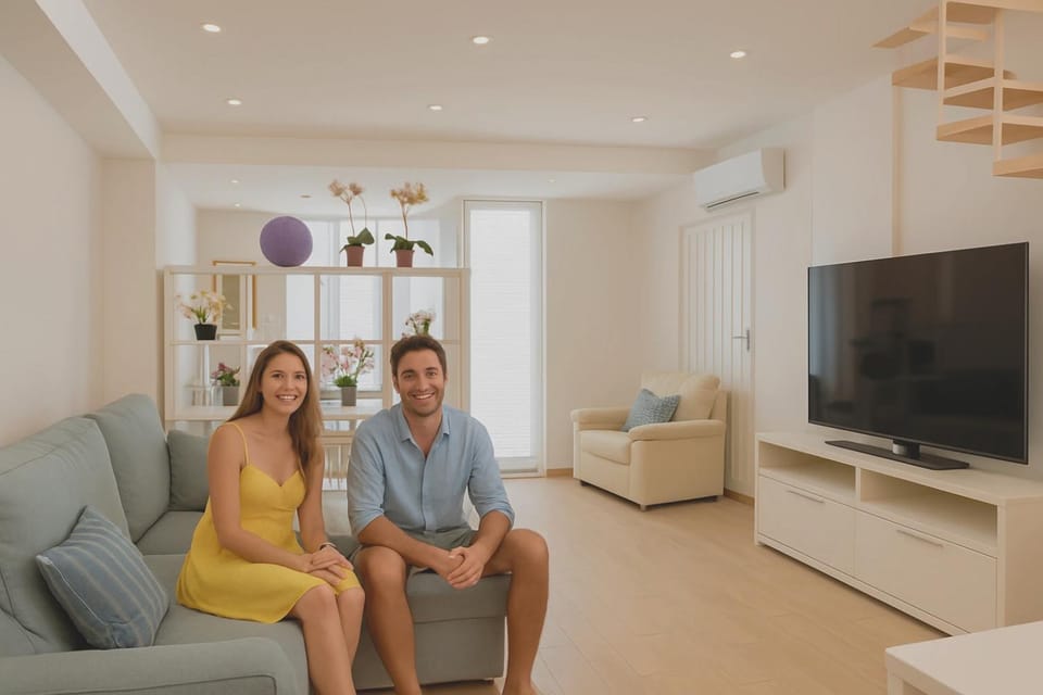 People, TV and multimedia, Living room, Seating area, Guests