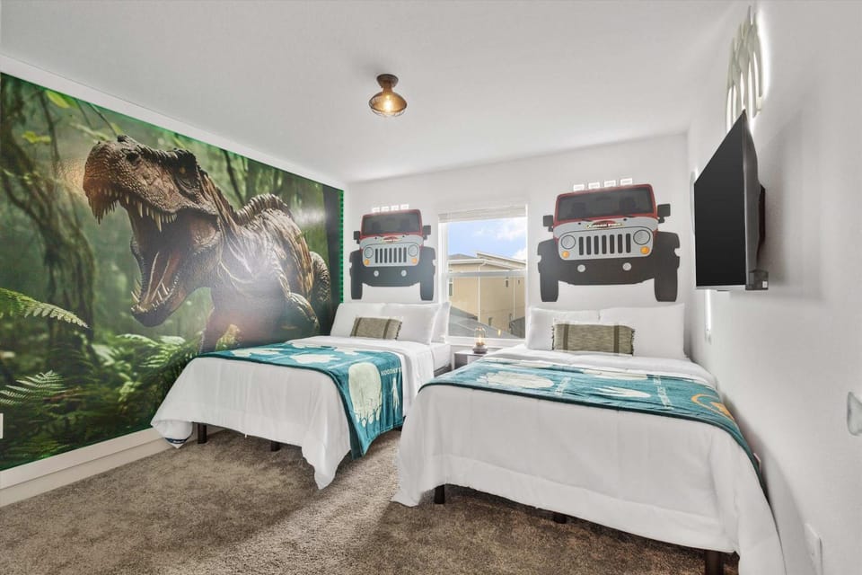 Stylish Family Retreat with Themed Bedrooms House in Kissimmee