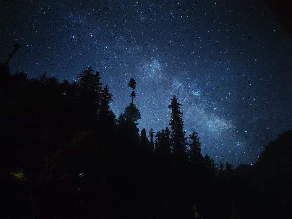 Night, Natural landscape