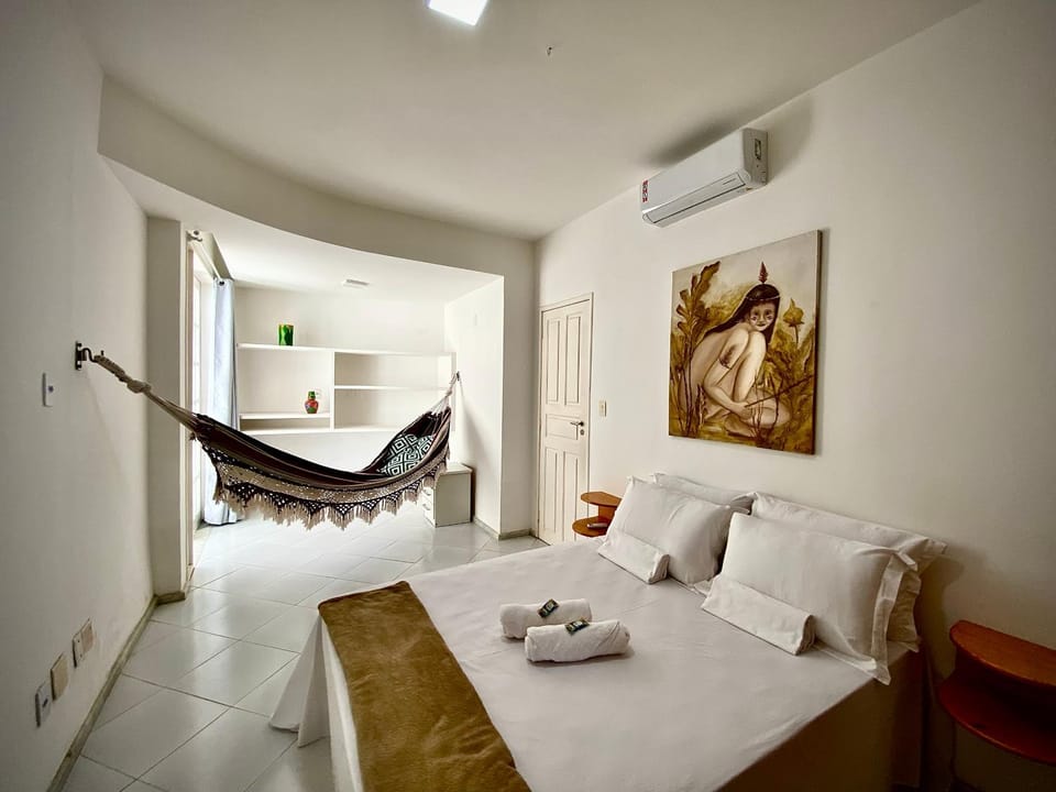 Bed, Photo of the whole room, Bedroom, towels, air conditioner