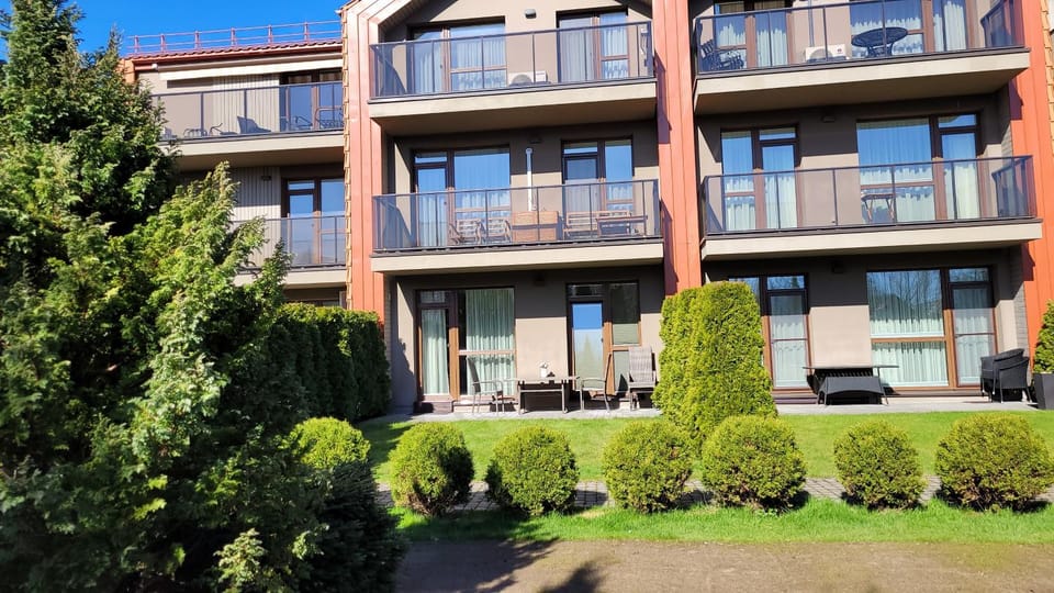 Property building, Garden view