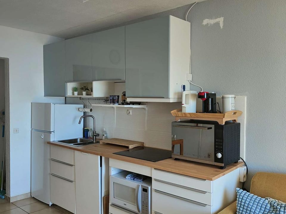 Appartement T2 avec balcon vue port et accès piscine - FR-1-195-116 Apartment in Le Barcarès
