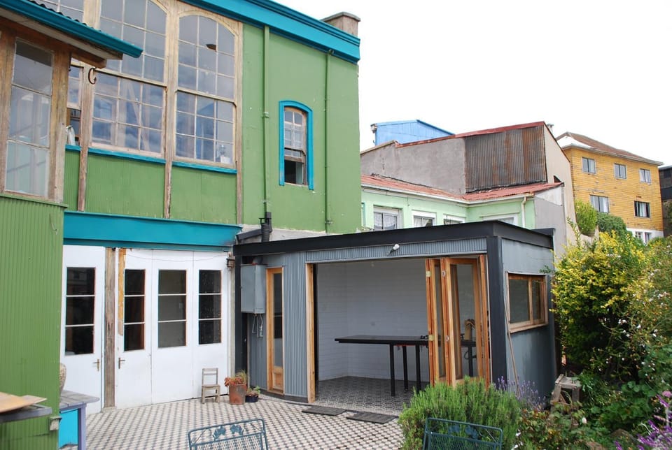Property building, Patio