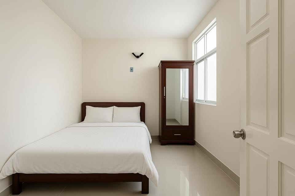 Bed, Photo of the whole room, Bedroom, wardrobe