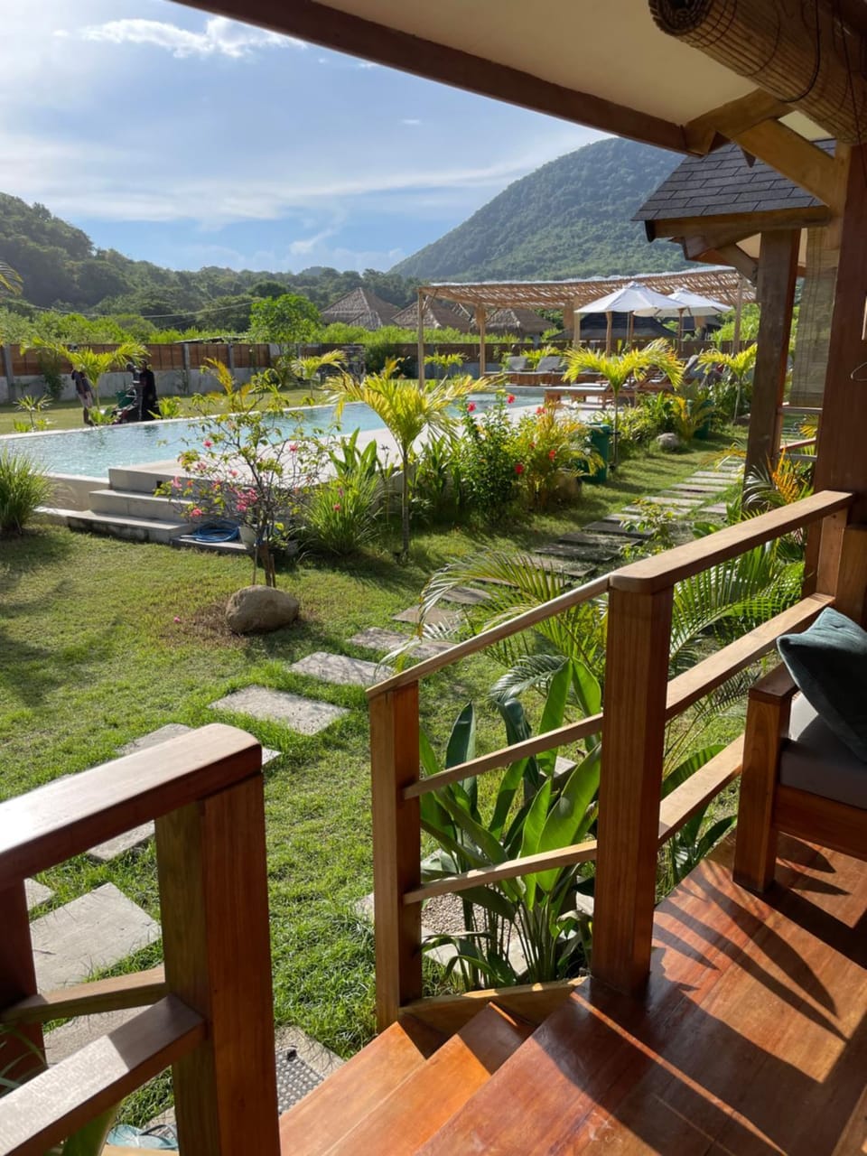 Balcony/Terrace, Garden view