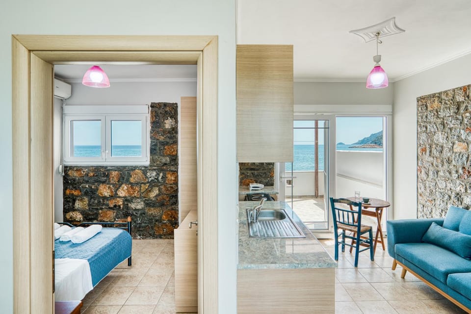 Natural landscape, Dining area, Sea view