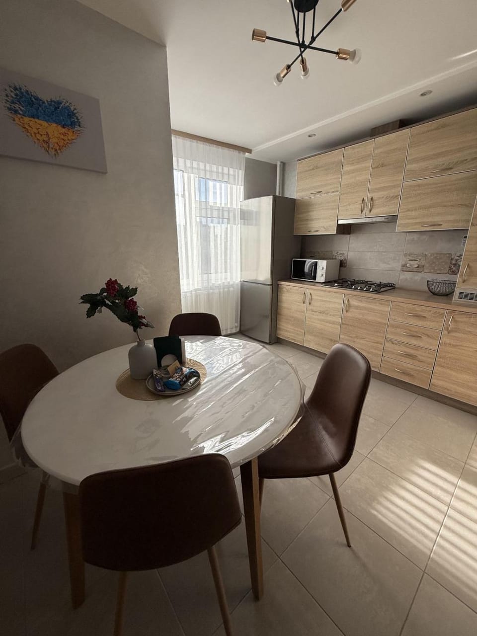 Warm ЖК Андріївський СВІТЛО ЦІЛОДОБОВО Центр Apartment in Ukraine
