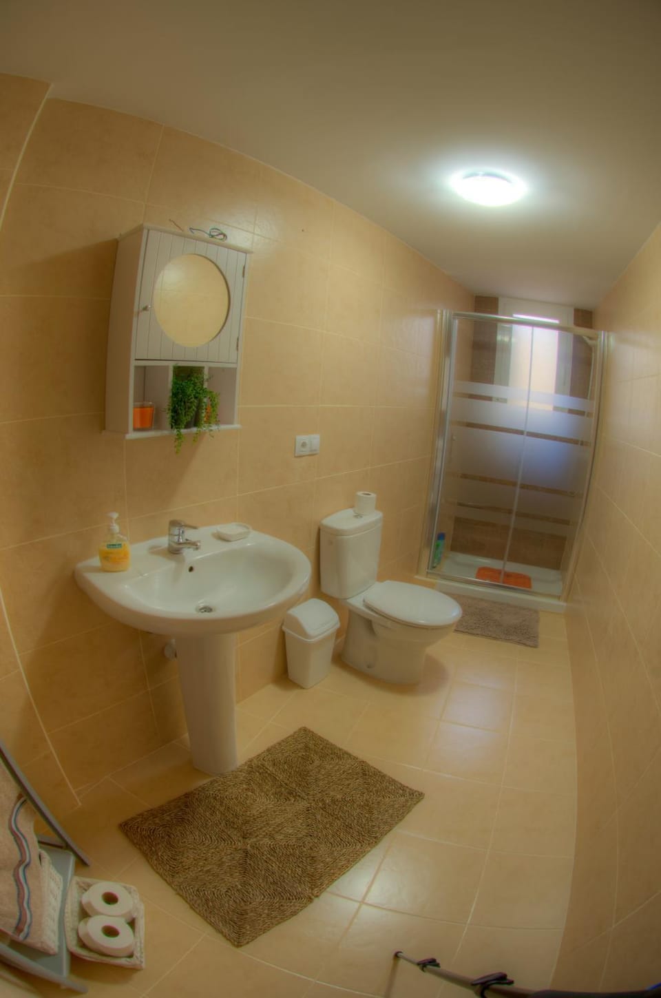 Shower, Toilet, Bathroom, towels
