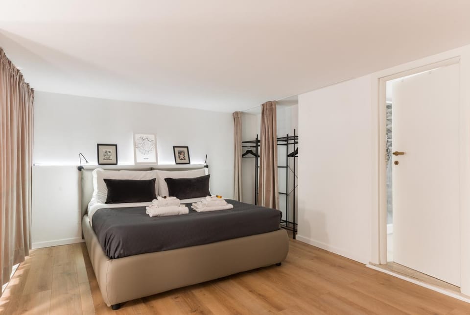 Bed, Bedroom, wardrobe