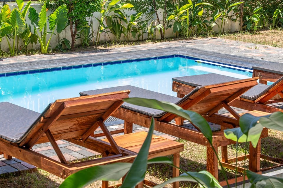 Pool view, Swimming pool, Swimming pool, sunbed