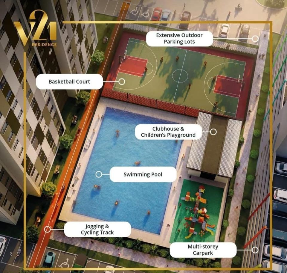 Homestay at V21 Kota Kinabalu Apartment in Kota Kinabalu