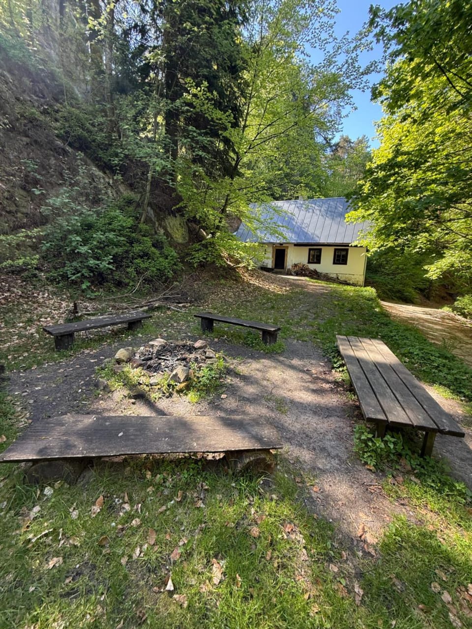 Off site, Garden