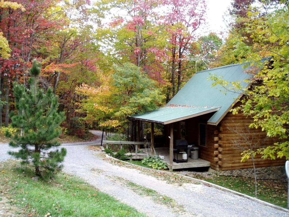 Spacious Cabin Rental with a Hot Tub near the Gauley River in West Virginia Cabin in Hico