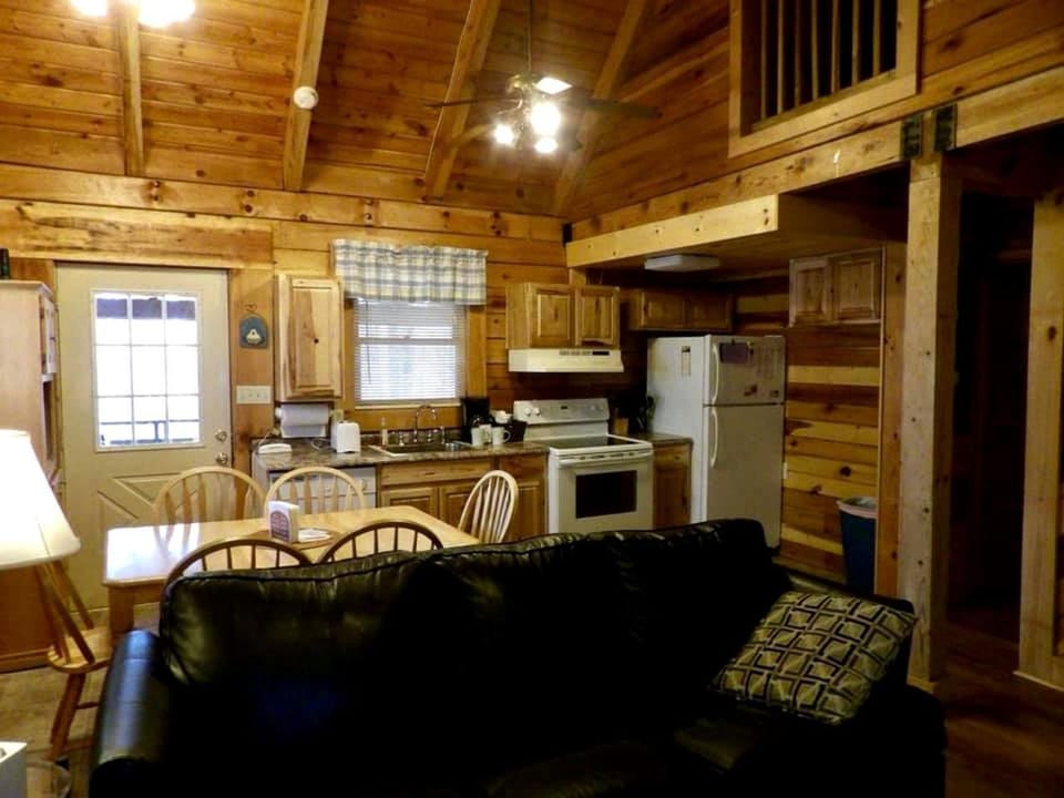 Spacious Cabin Rental with a Hot Tub near the Gauley River in West Virginia Cabin in Hico