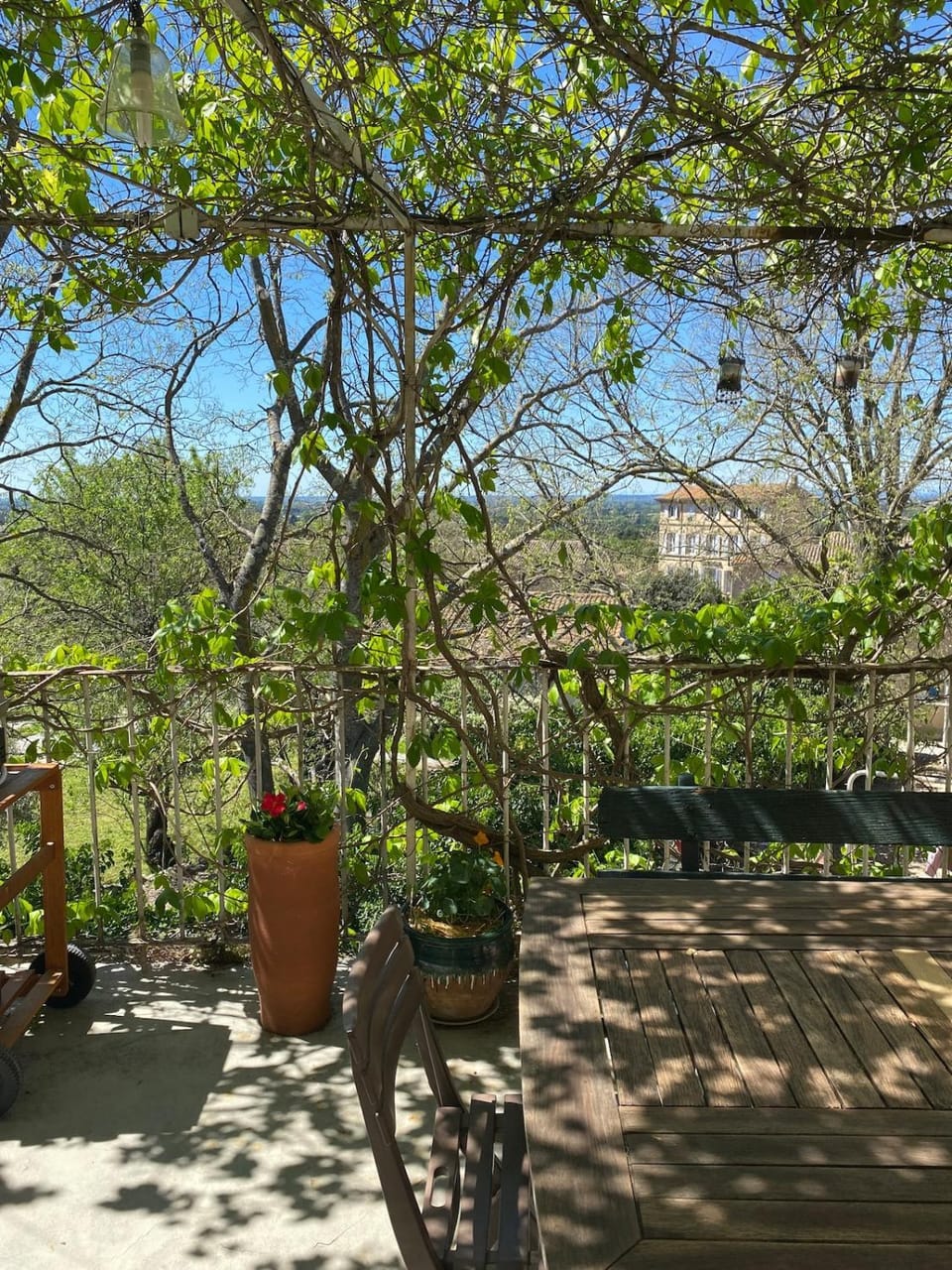 Patio, Patio, Spring, Day, Garden, Balcony/Terrace, Balcony/Terrace