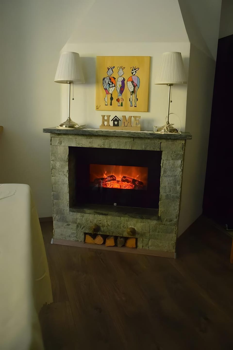Property building, Living room