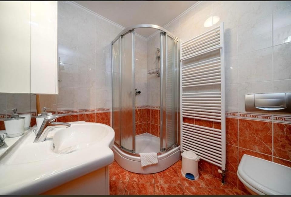 Shower, Toilet, Bathroom, towels