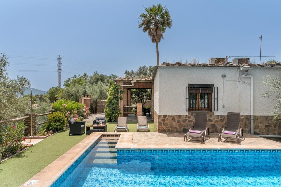 Property building, Living room, Swimming pool