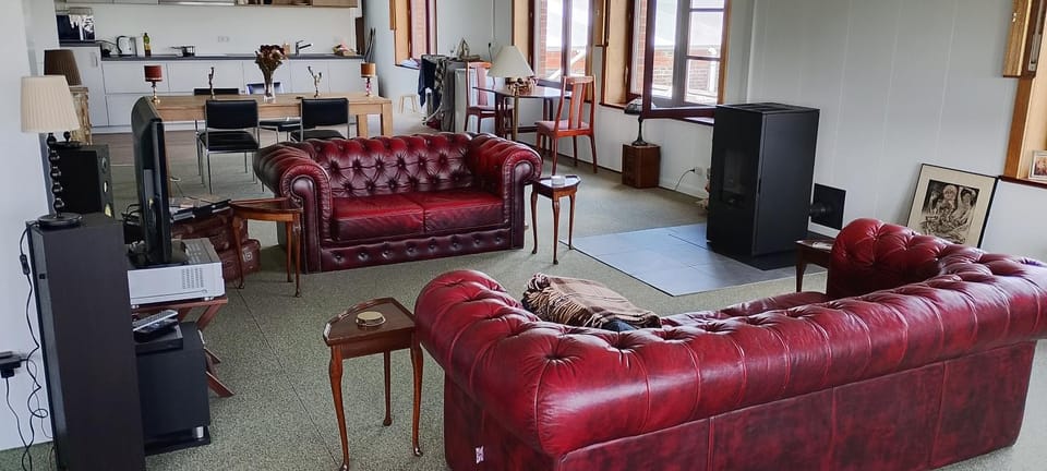 Big & charming loft with wonderful views Apartment in Flanders