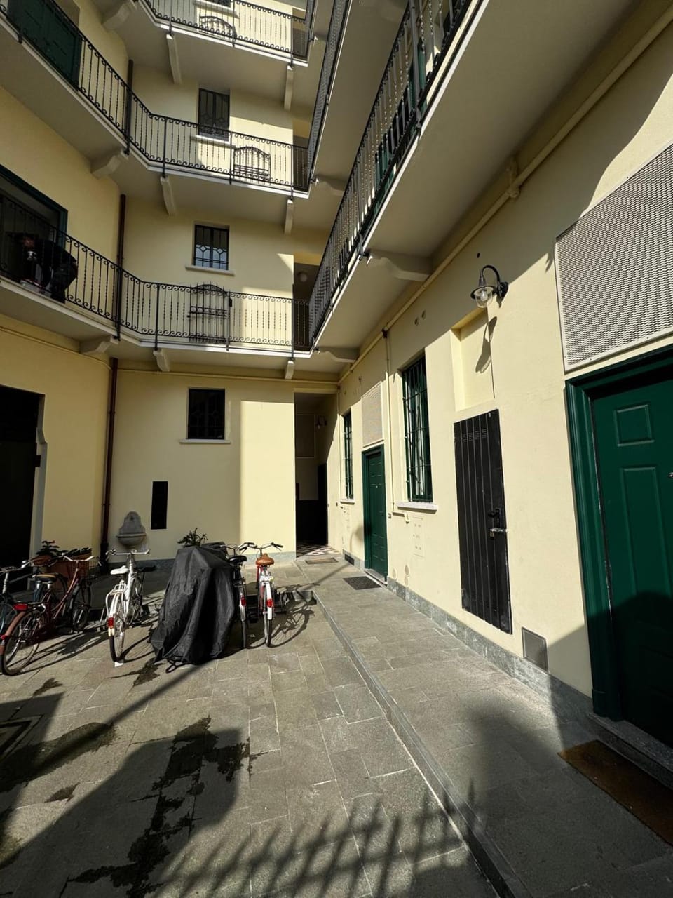 Property building, Patio