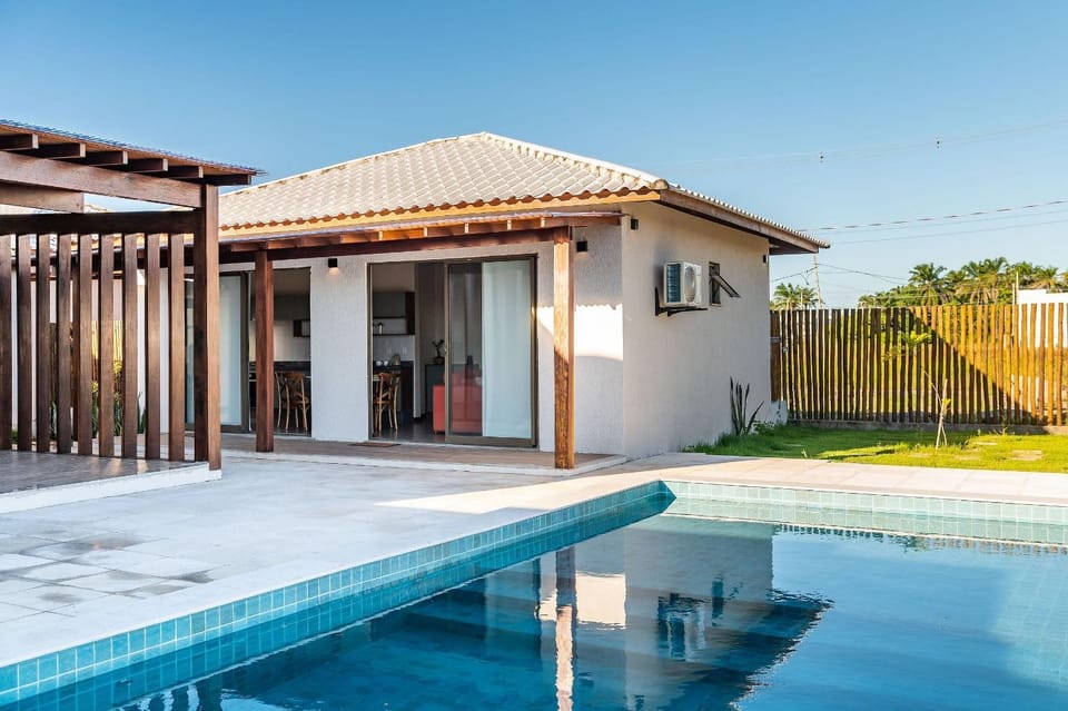 Property building, Patio, Day, Pool view, Swimming pool