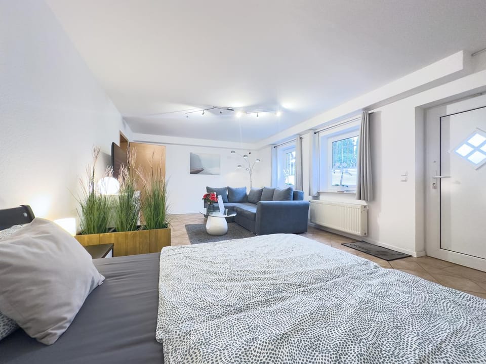 Bed, Photo of the whole room, Seating area