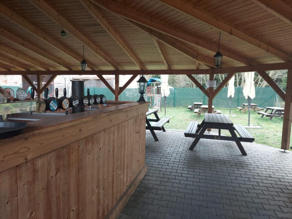 Kemp v areálu pivovaru Malý Janek s vlastním stanem Campground/ 
RV Resort in Czechia