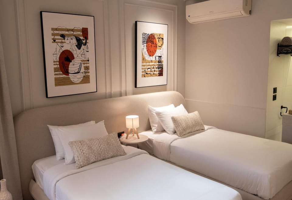 شقة فندقية في الزمالك شارع النيل Apartment in Cairo