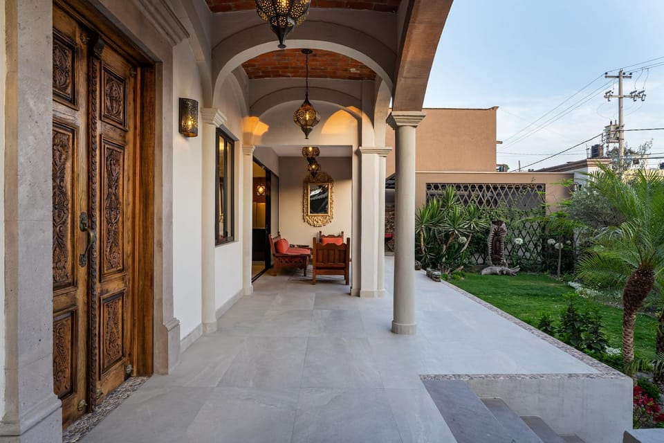 Property building, Patio, Garden, Garden view