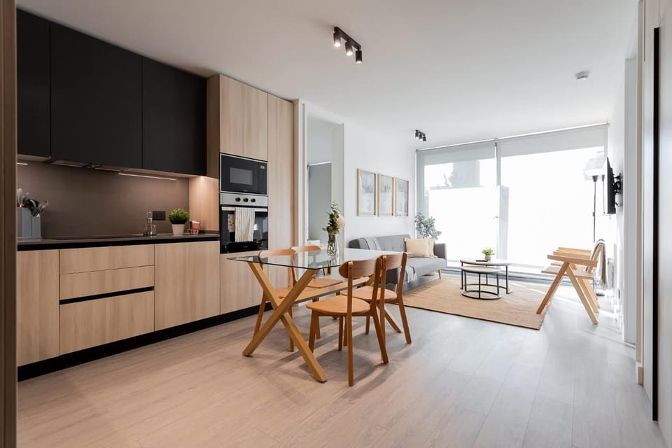 Facing Araucano Park 2BR 2 BA In Las Condes Apartment in Las Condes