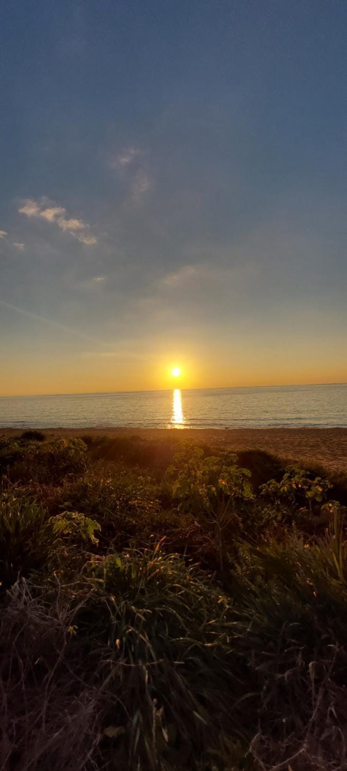 Day, Natural landscape, Sea view, Sunset