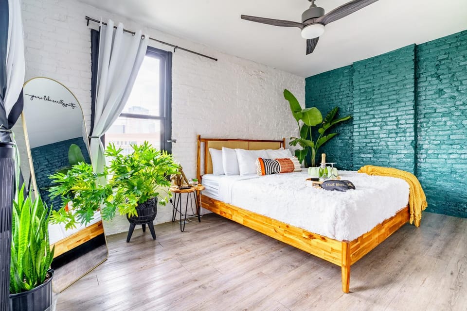 Bed, Bedroom